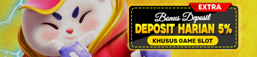 BONUS DEPOSIT HARIAN 5%